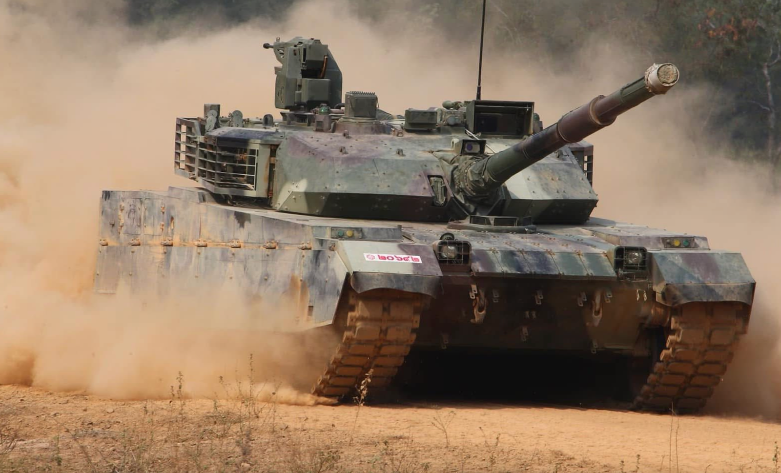 Thai Army VT-4 in field/exercise setting, image dated 27 July 2025.