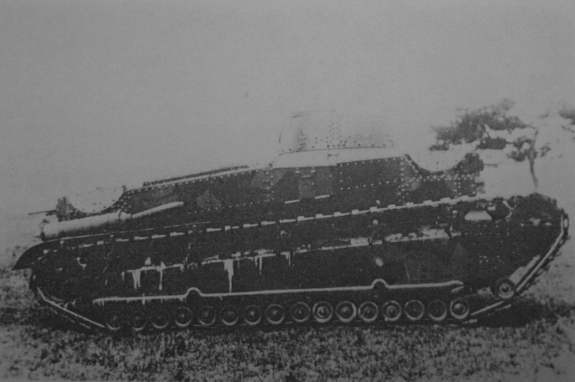 Improved Experimental Tank No.1, described by its source as late 1920s.