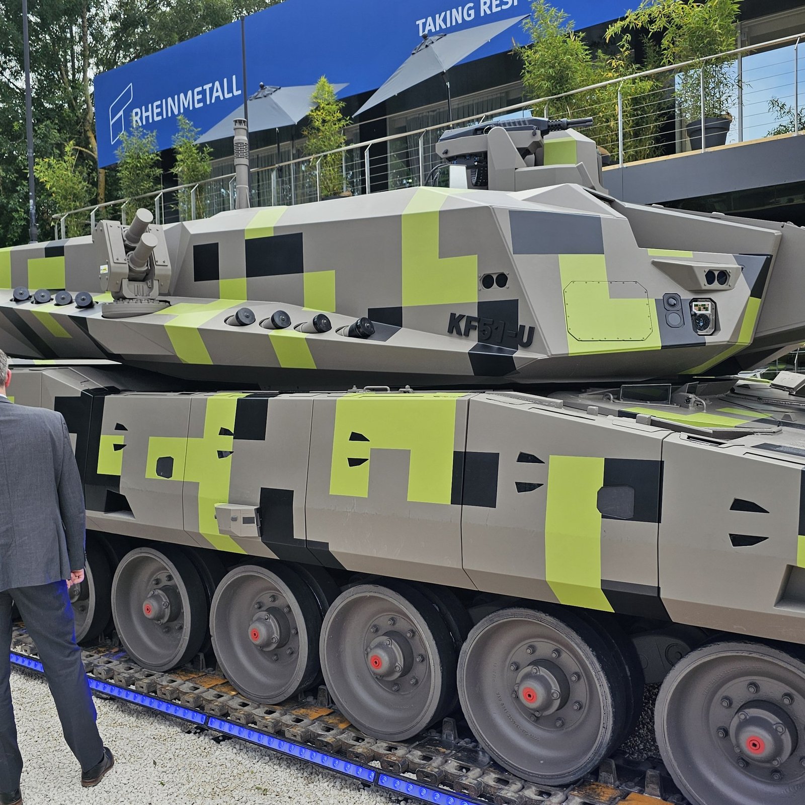 KF51-U / Concept Unmanned Turret display vehicle at Eurosatory 2024. 17 June 2024. Eurosatory 2024, Paris-Nord Villepinte, France. Source/. exhibition photograph; original image orientation was normalized for display.