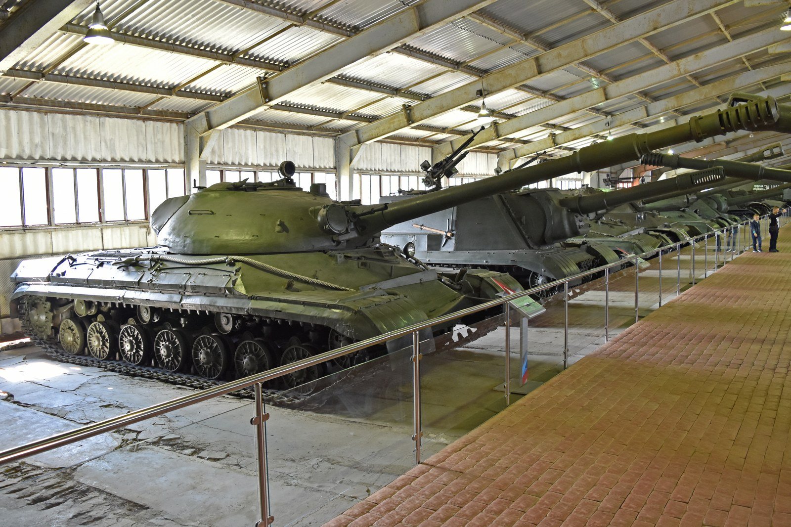 T-10M heavy tank on display in Pavilion 1 / Kubinka Tank Museum, Park Patriot, Moscow Oblast, photographed 24 August 2017.