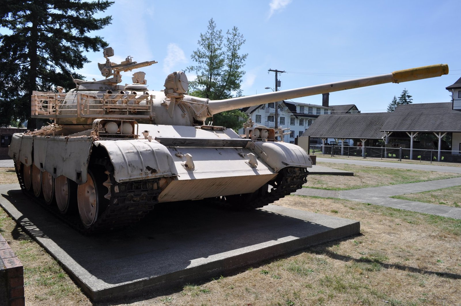 Chinese Type 69-II at Fort Lewis Military Museum, Fort Lewis, Washington, photographed August 26, 2009. Museum vehicle; restoration and display condition may differ from service condition.