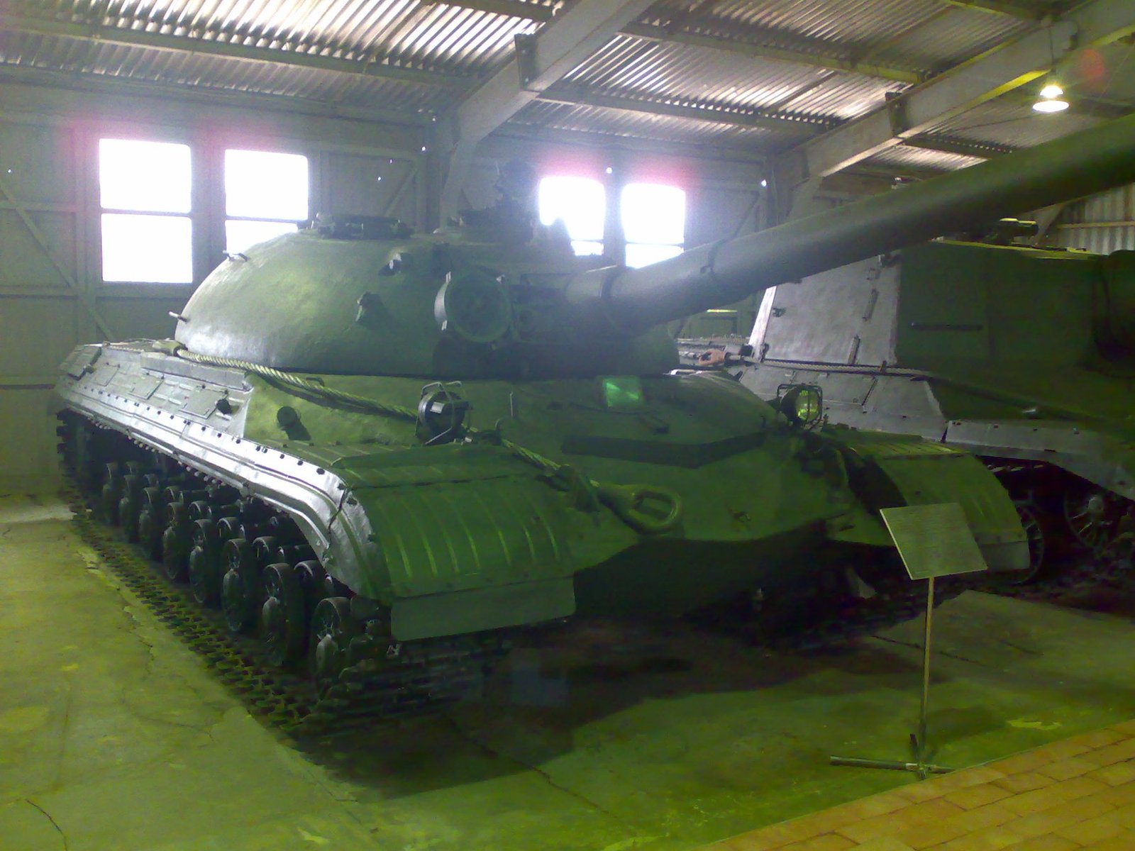 Object 277 in the Kubinka armored museum exhibition. 16 August 2014. Kubinka Tank Museum.