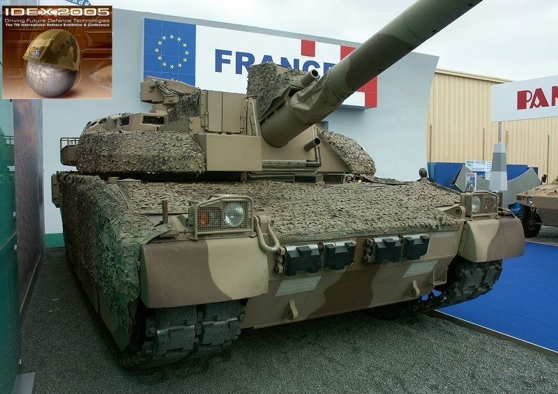 UAE Leclerc at IDEX 2005, Abu Dhabi.