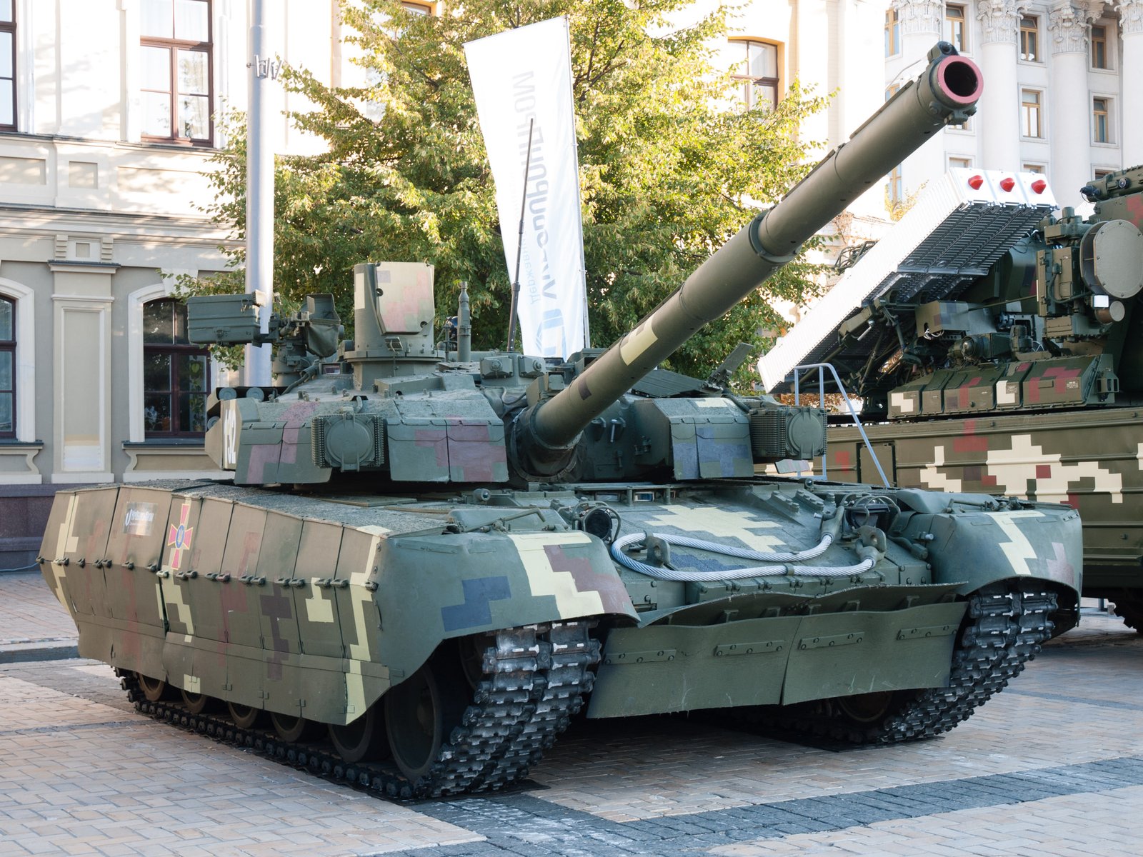 BM Oplot / Oplot-M display vehicle in Kyiv, Ukraine, 23 August 2018.
