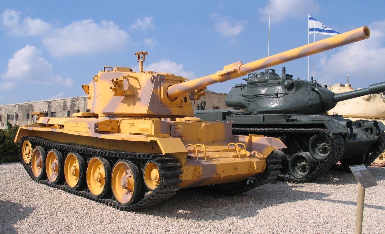FV4101 Charioteer at Yad La-Shiryon / Latrun, Israel. 2005.